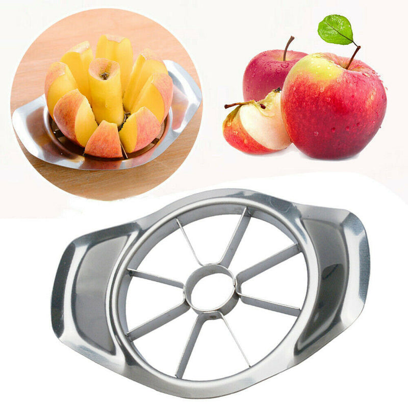 Fruit Cut Apple Slicer Cutter Stainless Steel Corer Divider8 Peeler Kitchen Tool