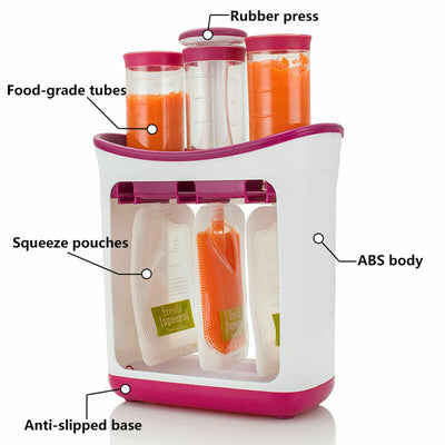 Baby Feeding Food Squeeze Station