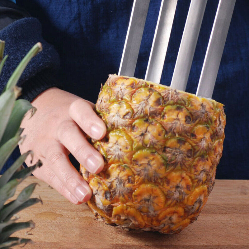 Stainless Steel Pineapple Corer Cutter Slicer Wedger Dicer Fruit Tool