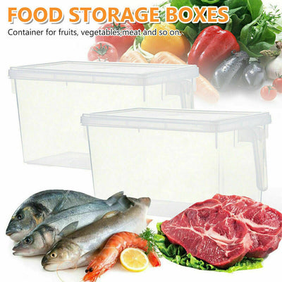 Refrigerator Storage Box Food Container Kitchen