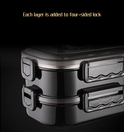 Double-Layer Stainless Leak-Proof Lunch Box