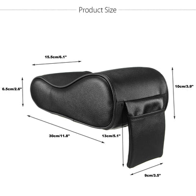 Leather Memory Foam Car Center Console Box Armrest