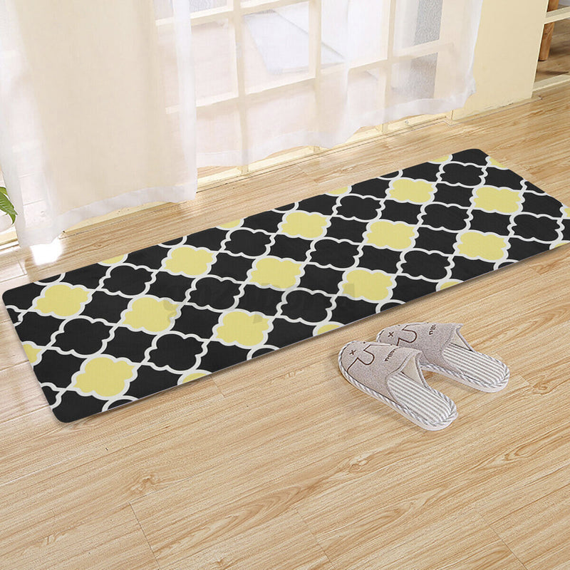 2PCS Set Non-Slip Home Floor Kitchen Mat Carpet