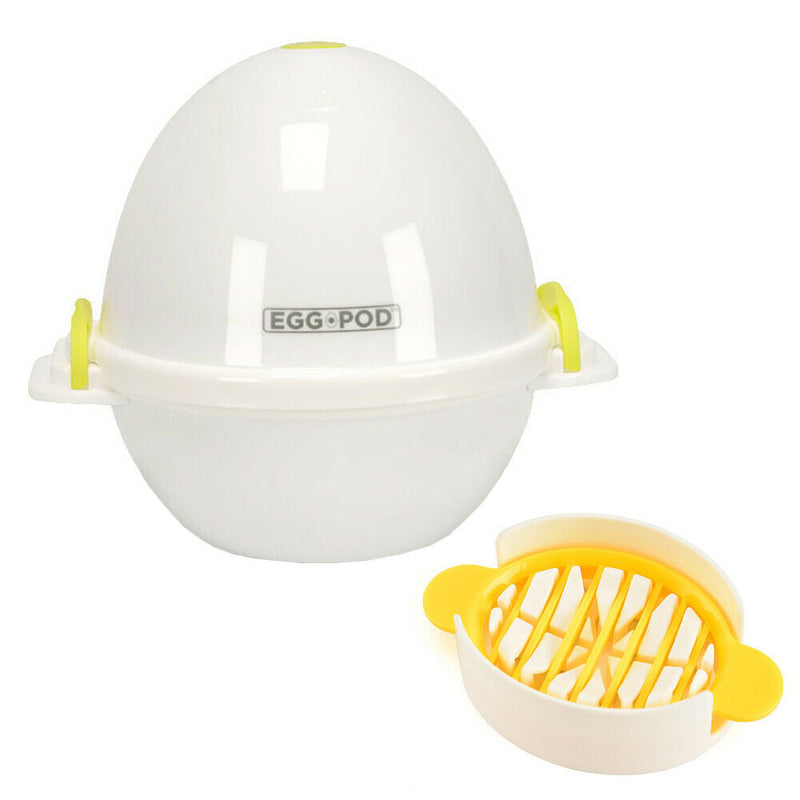 Egg Pod-Microwave Egg Cooker & Peeler