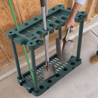 Garden Farm Shed Garage Tools Storage Rack