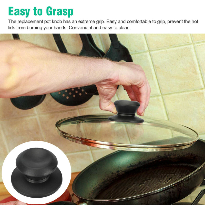 Universal Replacement Kitchen Cookware Crock Pot Pan Lid Cover Grip Knob Handle