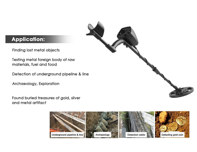 Professional Gold Finder Metal Detector (Up to 300mm depth)