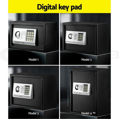 Professional Security Box Electronic Safe Digital Lock Cash Deposit Password 8L-80L