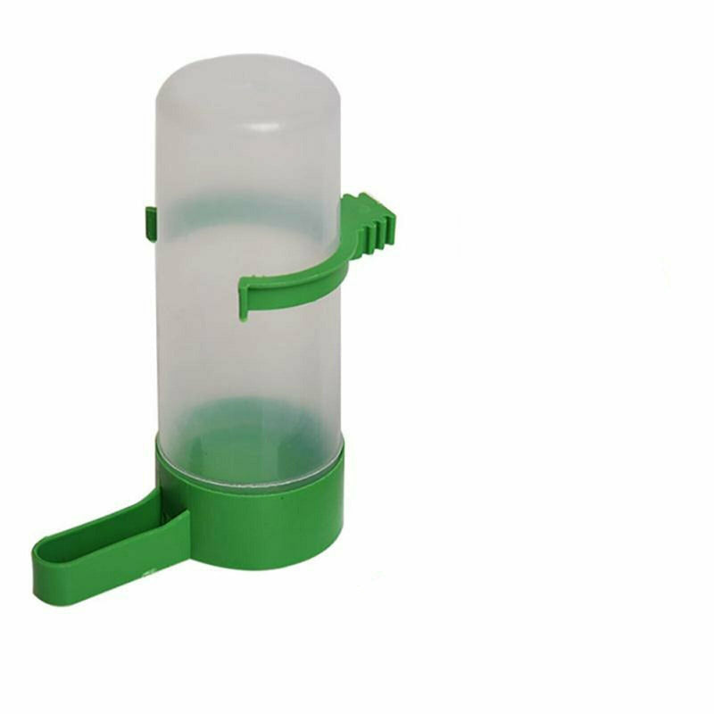 4Pcs/Set Drinker Food Feeder Water Clip For Cage Bird Parrot