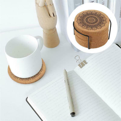 12Pc Cup Coasters Coffee Pad