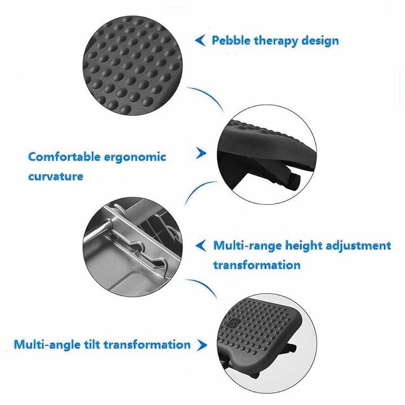 Office Computer Desk Height Angle Adjustable Footrest