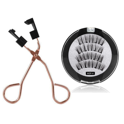 Magic 8D Quantum Natural Magnetic Eyelashes W/ Soft Magnet Technology Tweezers