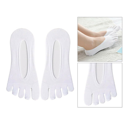 Women Summer Five Finger Socks Breathable Thin Anti-skid Boat Socks Hosiery