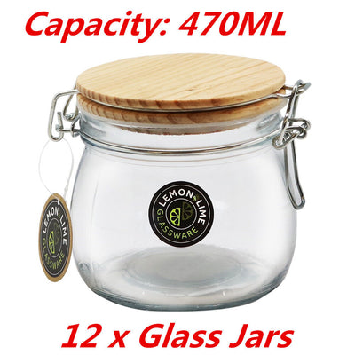 Food Storage Jar Glass Jars