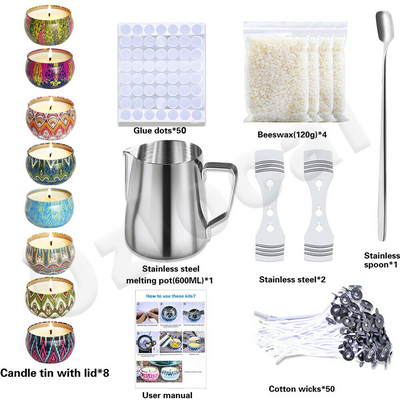 122PCS Candle Making Kit