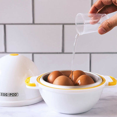 Egg Pod-Microwave Egg Cooker & Peeler