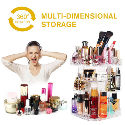 Makeup Organiser Acrylic Cosmetic Storage