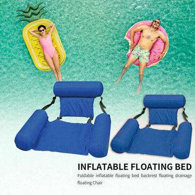 Floating Water Hammock Float Pool Lounge Bed