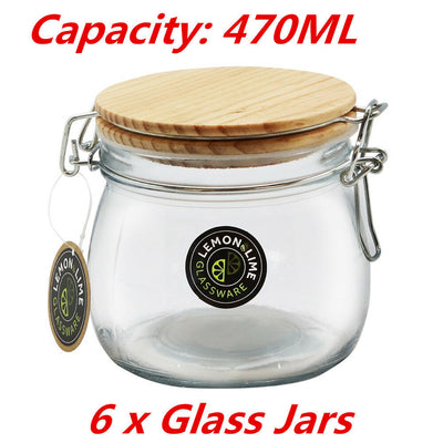 Food Storage Jar Glass Jars