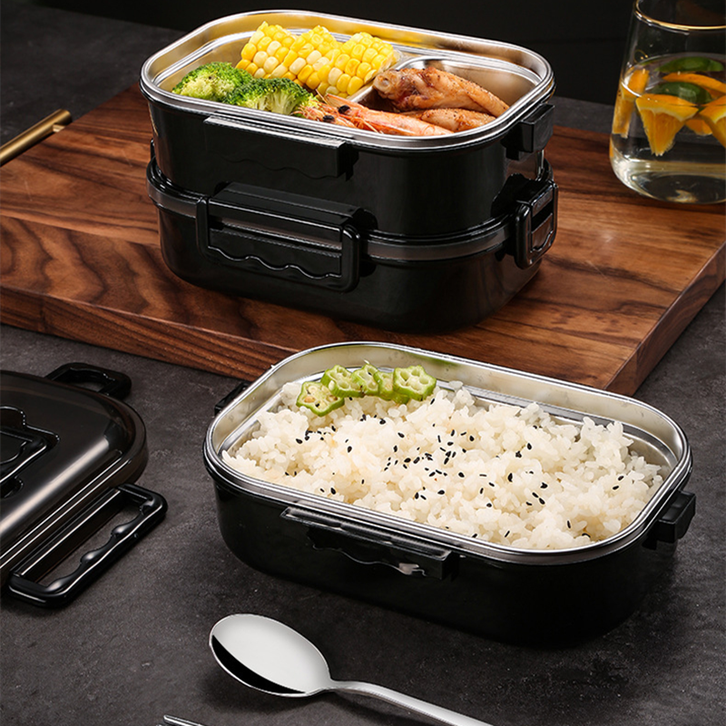 Double-Layer Stainless Leak-Proof Lunch Box