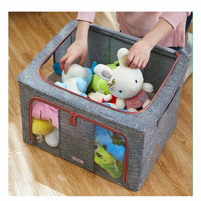 100L Foldable Storage Box Crushed Steel Frame