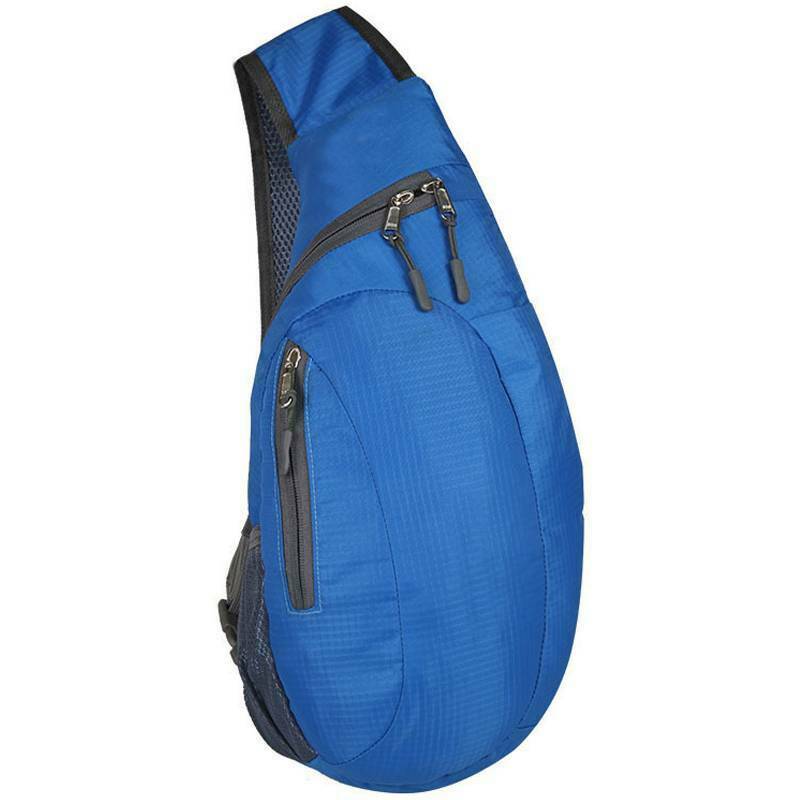 Men Small Chest Bags Pack Travel Outdoor Gym Shoulder Sling