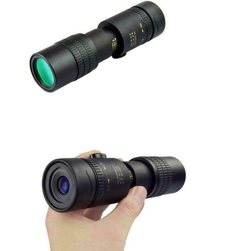 4K 10-300X40mm Super Telephoto Zoom Monocular Telescope Portable With Tripod