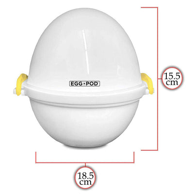 Egg Pod-Microwave Egg Cooker & Peeler