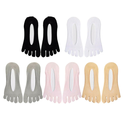 Women Summer Five Finger Socks Breathable Thin Anti-skid Boat Socks Hosiery