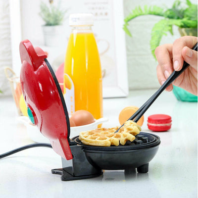 Mini Waffle Maker Non Stick Baking Pan Pancake