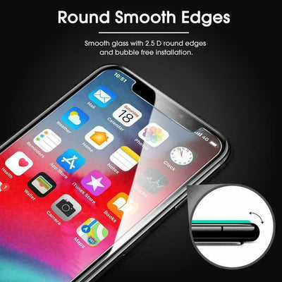 3-Pack iPhone 11 12 13 PRO Max Tempered Glass Screen Protector