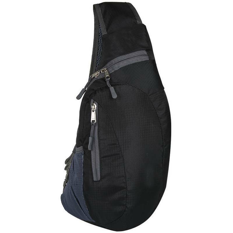 Men Small Chest Bags Pack Travel Outdoor Gym Shoulder Sling