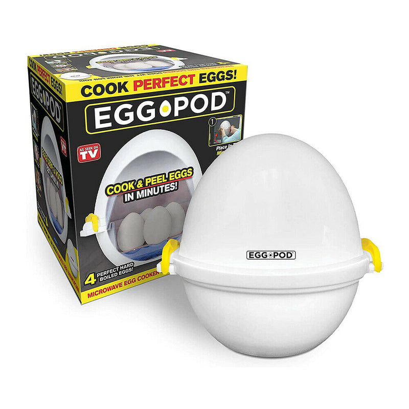 Egg Pod-Microwave Egg Cooker & Peeler