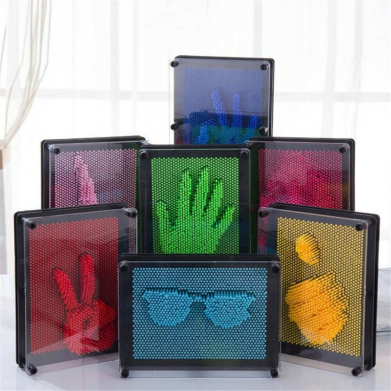 3d Antistress Clone Fingerprint Toys Needle Painting Practical Jokes Kids Gift