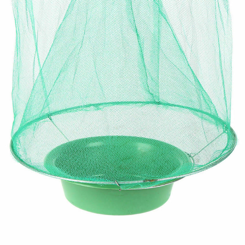 6 Pack Reusable Fly Trap Insect Killer Net Cage Trap