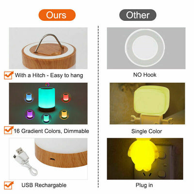 7 Color GRB Touch Night Light LED Lamp