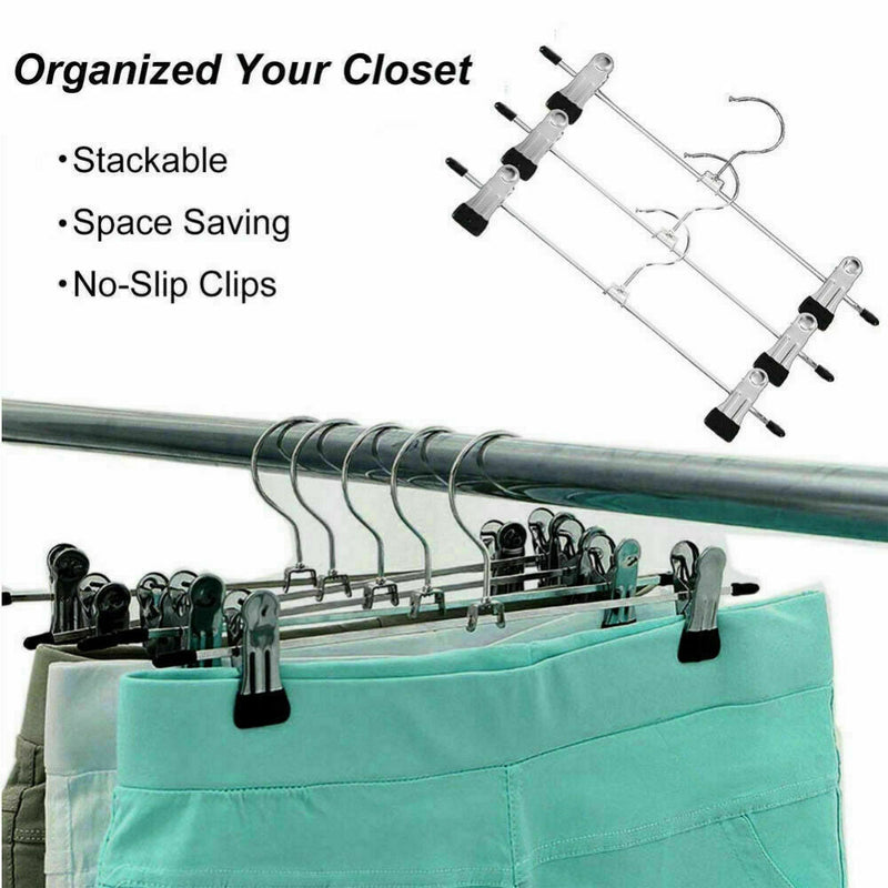 20 Metal Clip Hangers