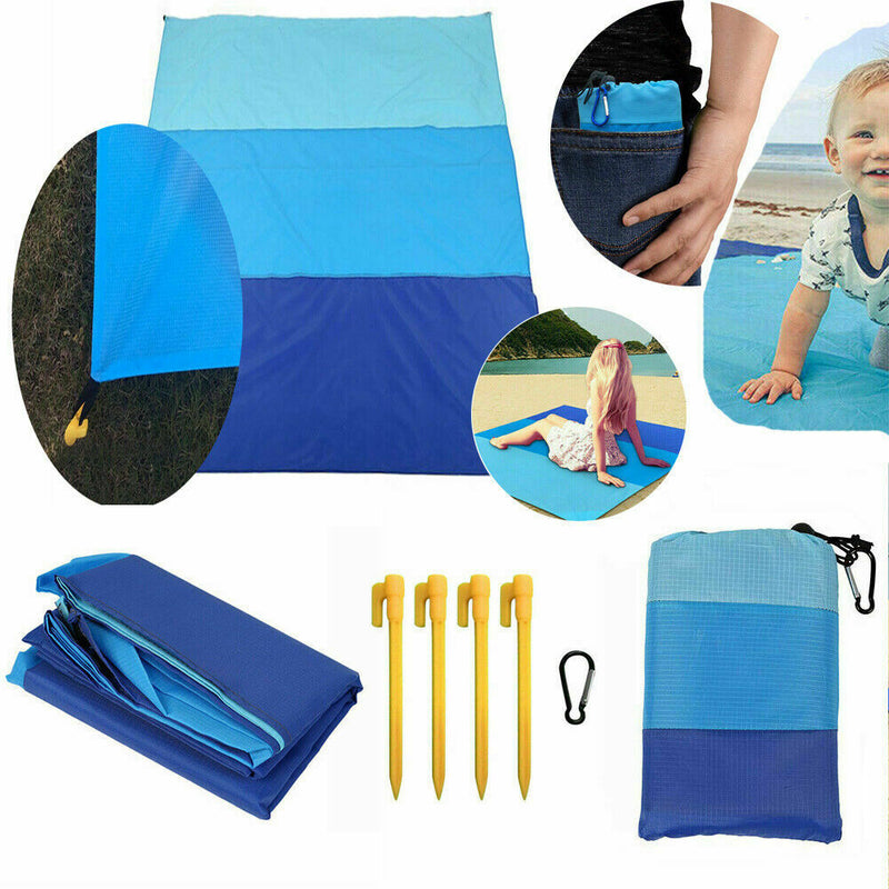 Waterproof Sand Free Beach Mat Outdoor Picnic Blanket