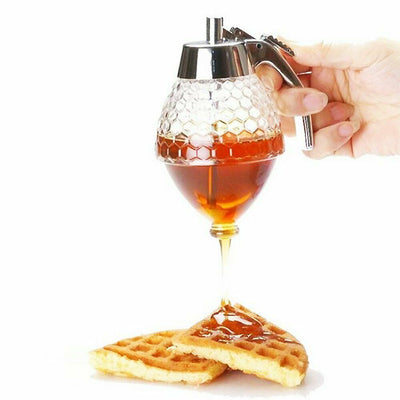 Honey Syrup Dispenser Pot stand Jar