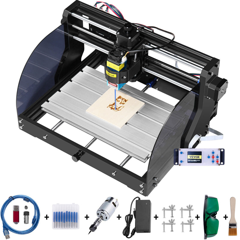 CNC 3018 Pro CNC Router 2.5W Laser 3 Axis GRBL Control Laser Engraver Machine