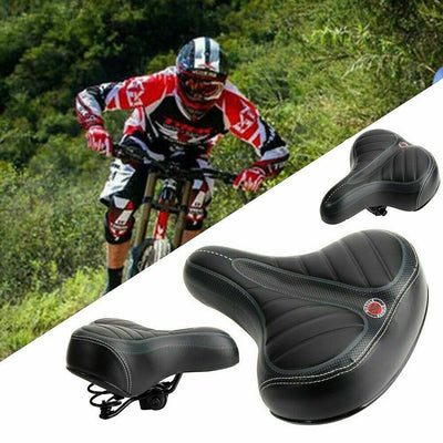 Bicycle Saddle Bike Seat Wide Extra Comfort Soft Cushion