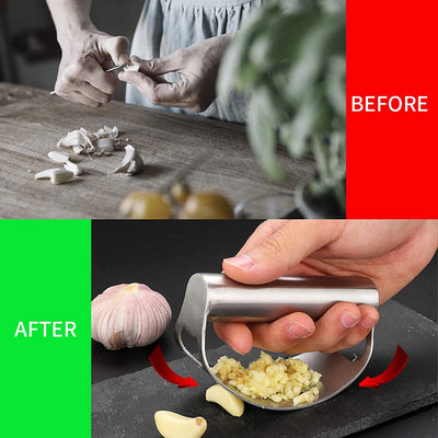 Stainless steel garlic masher Press Crusher Squeezer Masher