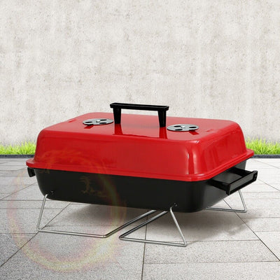 BBQ Portable Grill Camping Barbecue Outdoor Cooking Smoker