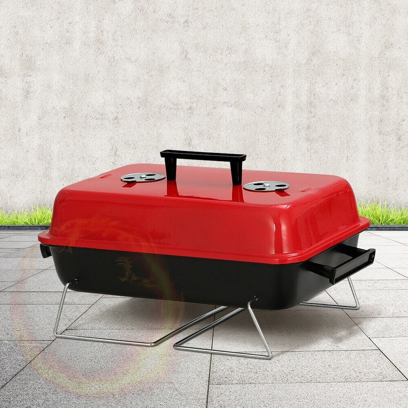 BBQ Portable Grill Camping Barbecue Outdoor Cooking Smoker