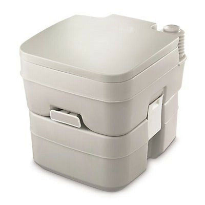 20L Outdoor Camping Portable Potty Toilet - With Water Flushing