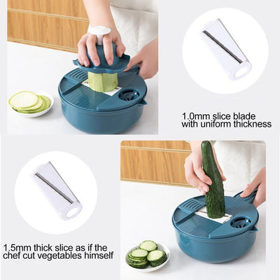 12 in 1 Multifunctional Kitchen Chopping Artifact