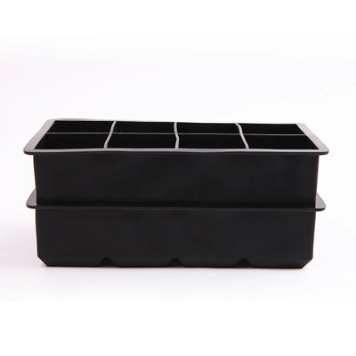 8 Grids Whiskey Silicone Maker Ice Cube Tray