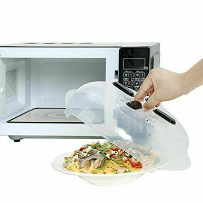 Hover Cover Guard Microwave Food Splatter