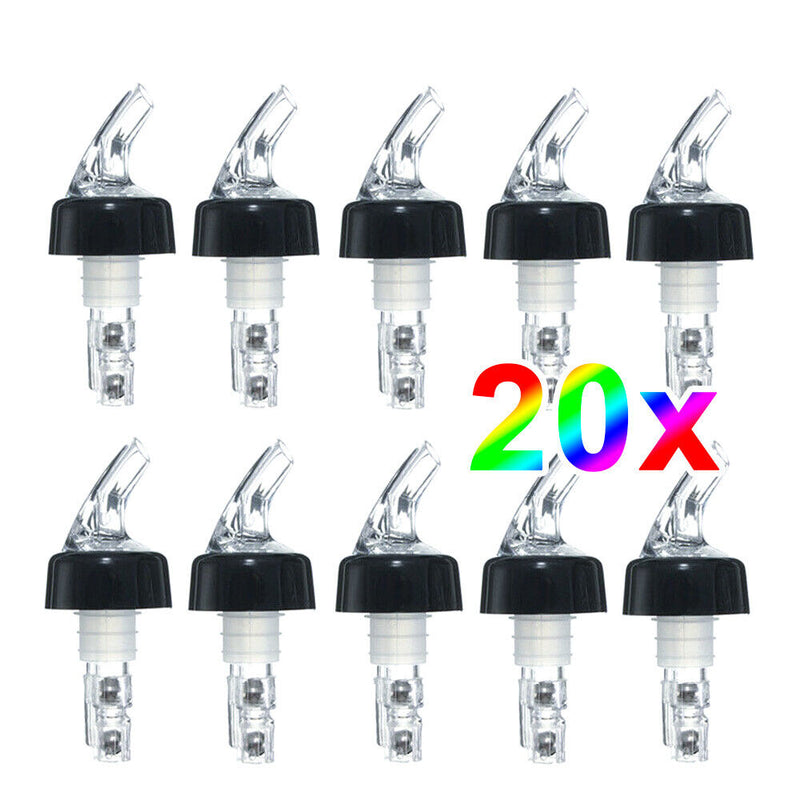 Liquor 30ml Shot Bottle Pourer Dispenser Spirit Nip Measure Wine Barware