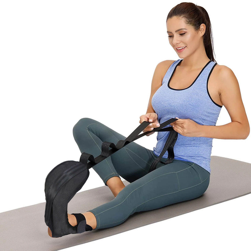 Yoga Ligament Stretching Belt Strap Rehabilitation Training Foot Ankle